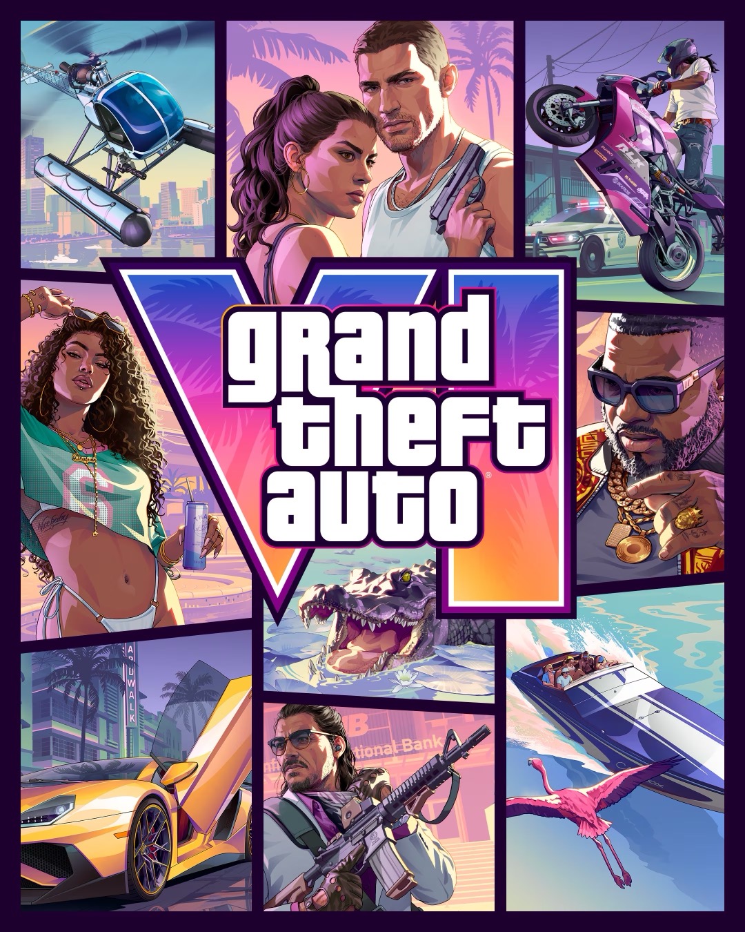 GTA VI PS5 standard edition cover